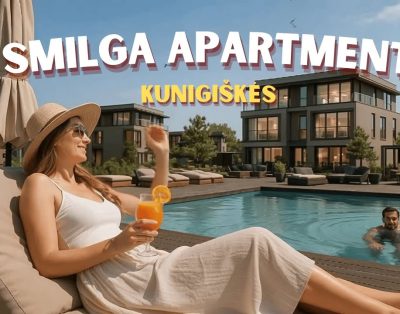 Poilsis prie jūros: „Smilga“ apartamentai dviems