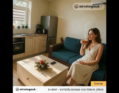 RJ Rent kotedžai Šventojoje – poilsis 150 m nuo jūros