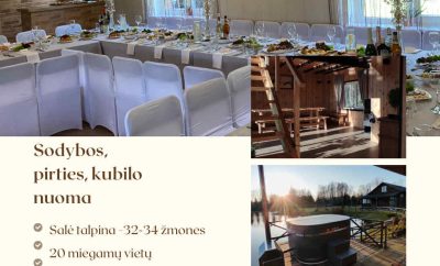 Siūlome jaukią salės, pirties ir kubilo nuomą Jūsų šventėms ir poilsiui
Puikiai…