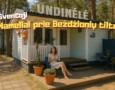 Poilsiavietė „Undinėlė“ – jaukus poilsis Šventojoje prie jūros 🌊