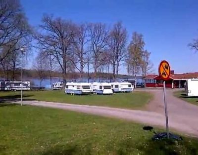 Švedijos Drūkščių ežero stovyklavietė