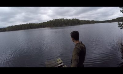 Žygis Labanoro mišku (nakvynė hamake, geriam ežero vandenį)