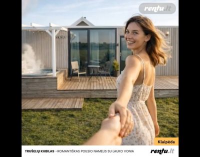 Poilsio namelio nuoma su kubilu netoli Klaipėdos