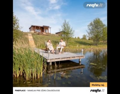 Pineplace nameliai – Poilsis nameliuose prie ežero su kubilu