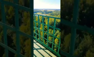 Nuo Sartų ežero apžvalgos bokšto 🙂