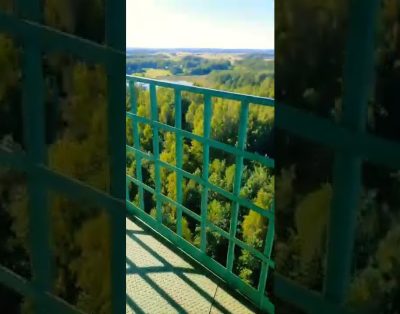 Nuo Sartų ežero apžvalgos bokšto 🙂