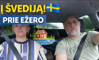 Išvykstame į Švediją 🇸🇪 Poilsis prie ežero vasarnamyje prasideda