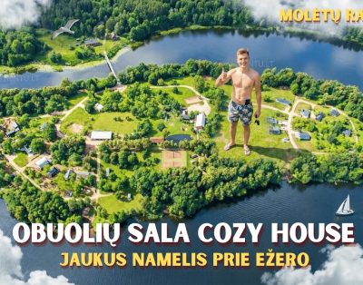 Poilsis prie ežero Molėtuose | Glamping Namelio nuoma