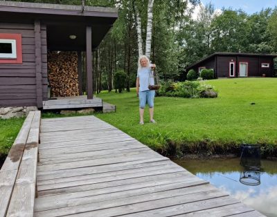 Alių balos gėrybės. Vytautas ir vėžiai.#čiairdabar #vasara #vėžiavimas #vėžia…