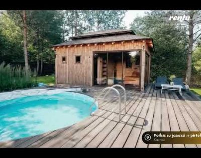 Privatus Namukas su Pirtimi ir Baseinu – Poilsis Visai Šalia Kauno!
