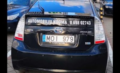 Prius nuoma : asmeninėms reikmėms, kurjerio, pavežėjo, taksi veikloms. Visoje Lietuvoje!