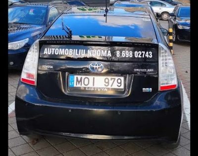 Prius nuoma : asmeninėms reikmėms, kurjerio, pavežėjo, taksi veikloms. Visoje Lietuvoje!