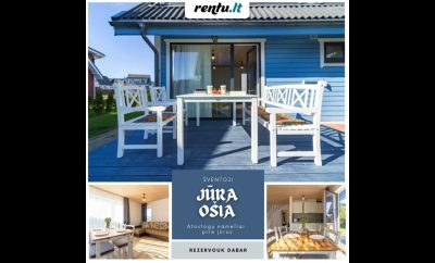 Jūra ošia – Atostogų nameliai Šventojoje