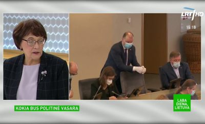 Kokia bus politinė vasara? Pokalbis su Jūrate Novagrockiene | Laba diena, Lietuva
