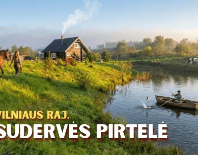 🌿 Sudervės pirtelė – Autentiškas sodybos namelis su pirtimi