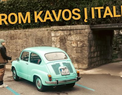 ITALIJOJ MIŠKE RADOM VESPĄ, MAUDĖMĖS VONIOSE IR GAMINOMĖS MAISTĄ GAMTOJE | DU BIČIULIAI IR POLO (2)