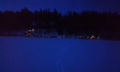 Glamping Lithuania in Winter 2021