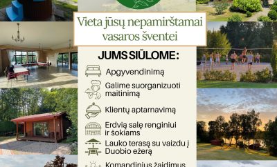 Sodyba Duobys – puiki vieta įmonių vakarėliams, šeimos susibūrimams, draugų šven…