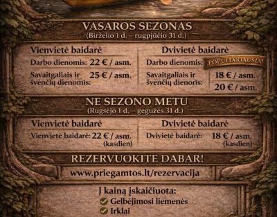 Planuojate plaukimą baidarėmis? Rezervuokite vietas jau dabar! Pas mus rasite n…