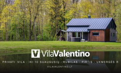 Privati vila su kubilu ir pirtimi