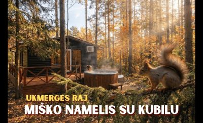 Miško namelis su kubilu Ukmergės rajone 🌲 Poilsis dviese ar šeimai
