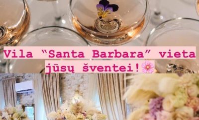 Vila „Santa Barbara“ – vieta Jūsų ypatingoms šventėmsČia gimsta gražiausi pri…
