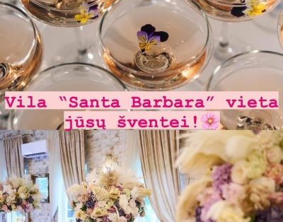 Vila „Santa Barbara“ – vieta Jūsų ypatingoms šventėmsČia gimsta gražiausi pri…