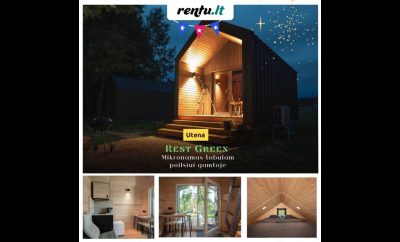 Rest Green – mikronamas tobulam poilsiui gamtoje #utena
