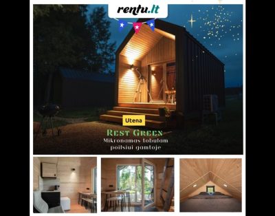 Rest Green – mikronamas tobulam poilsiui gamtoje #utena