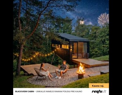 Pabėgimas į gamtą | Namelio nuoma dviem | Blackview Cabin