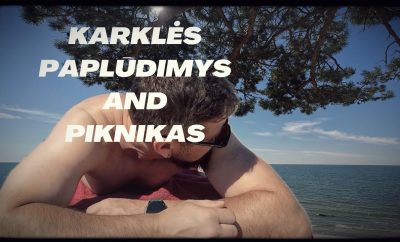 Trumpos atostogos Lietuvoje. Karklės paplūdimys, sush´ių piknikas, maudynės jūroje. #Vlogas