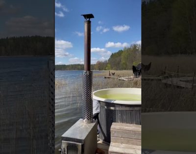 Glamping Lietuvoje netoli Vilniaus.