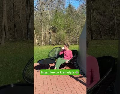 Darbostogos Birštone. Poilsio ir darbo sinergija Gamtoje.