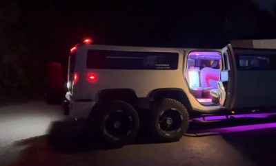 Hummer H2 6 ratų limuzino nuoma Lietuvoje