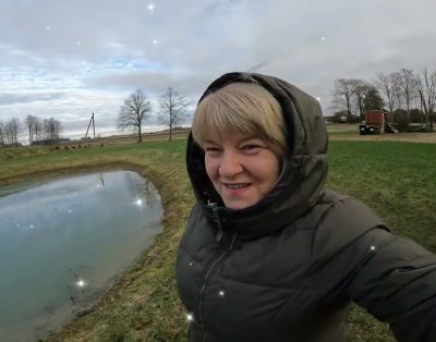 Laikas su anūkėliais Lietuvoje,sodyba,vlogmas 10