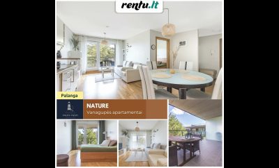 Nature – Vanagupės apartamentai, Palangoje prie jūros