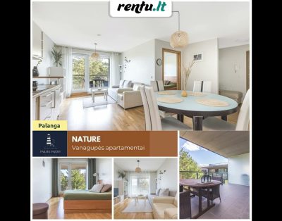 Nature – Vanagupės apartamentai, Palangoje prie jūros