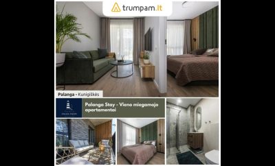 Palanga Stay – Erdvus atostogų apartamentai poilsiui Palangoje prie jūros