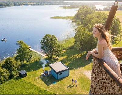 Poilsis prie ežero su pirtimi ir kubilu | Sodyba Svayos Zarasuose