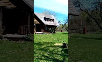Lietuva. Sodyba Varėnos rajone.
