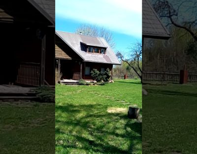 Lietuva. Sodyba Varėnos rajone.