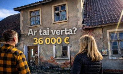 IEŠKOME sodybos Lietuvoje!🇱🇹 | Kelionė iš Danijos per Švediją į Klaipėdą.