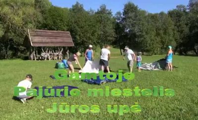 Poilsis gamtoje su palapinėm