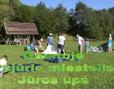Poilsis gamtoje su palapinėm