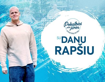 „Pokalbiai prie jūros. Atostogų ritmu“ su Danu Rapšiu.
