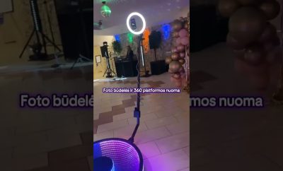 Foto būdelės ir 360 platformos nuoma visoje Lietuvoje – www.gipoevents.lt