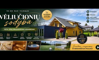 „Vėliučionių sodyba“ Vilniaus rajone – nameliai, salė, pirtys, kubilas