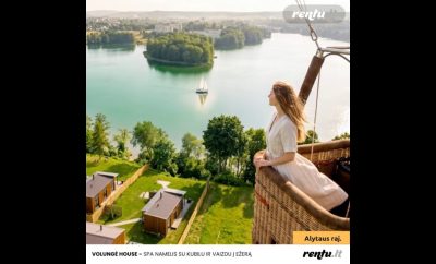 Volungė House | SPA namelis su kubilu prie ežero Alytaus rajone