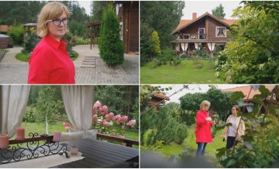 Sostinę į gyvenimą pamiškėje iškeitusi moteris stebina išskirtine sodyba: sukūrė rojaus vertą vietą