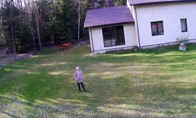 Namas miške – First drone flight